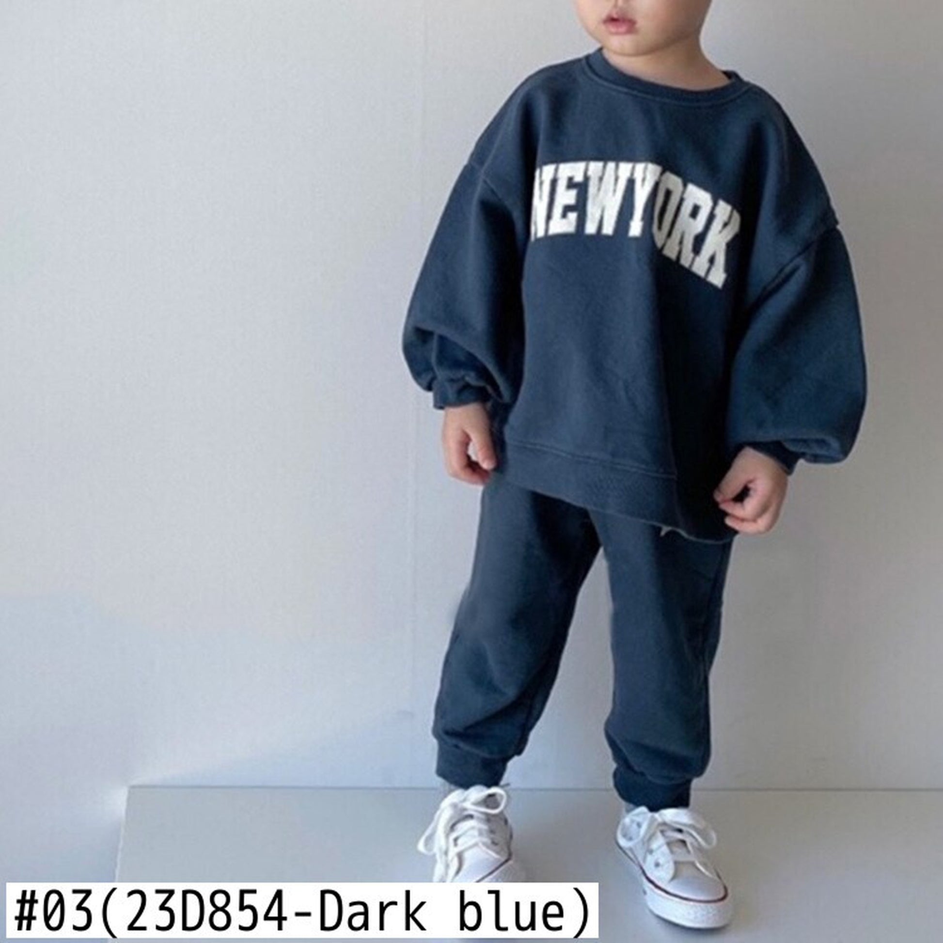 -キッズ スウェット セットアップ トレーナー パンツ【mh0000091】 - mamahalo shop - 長袖セットアップ -  べビー服 - 子供服 - 男の子 - 女の子