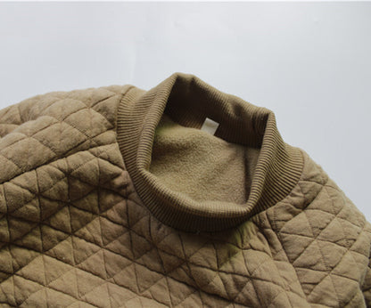 -キッズ 裏起毛 キルティング トレーナー トップス - mamahalo shop - トレーナー・フーディ -  べビー服 - 子供服 - 男の子 - 女の子