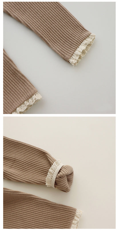 -キッズ レース レギンス パンツ【mh0000196】 - mamahalo shop - レギンスパンツ -  べビー服 - 子供服 - 男の子 - 女の子