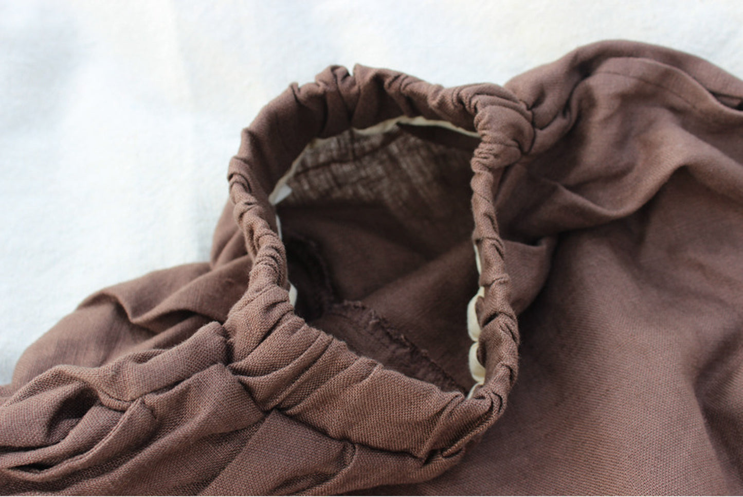 -キッズ コットンリネン パンツ【mh0000527】 - mamahalo shop - ハーフパンツ・ショートパンツ -  べビー服 - 子供服 - 男の子 - 女の子