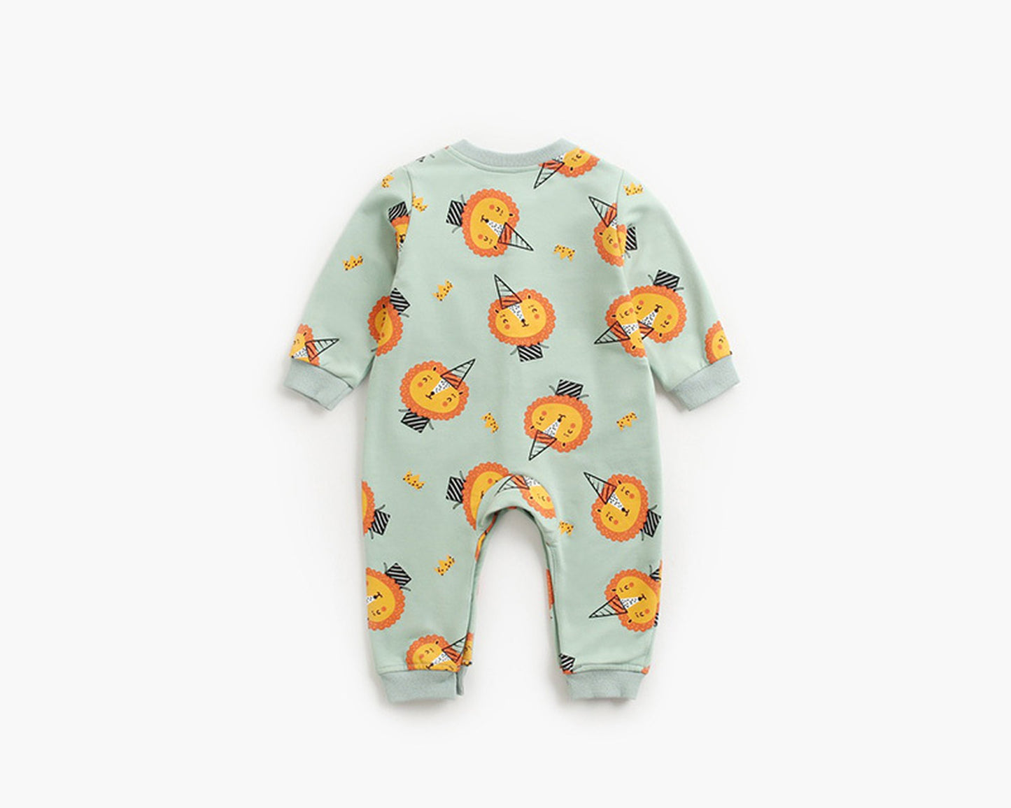 -ベビー タイガー ライオン 長袖ロンパース【mh0000379】 - mamahalo shop - 長袖ロンパース -  べビー服 - 子供服 - 男の子 - 女の子