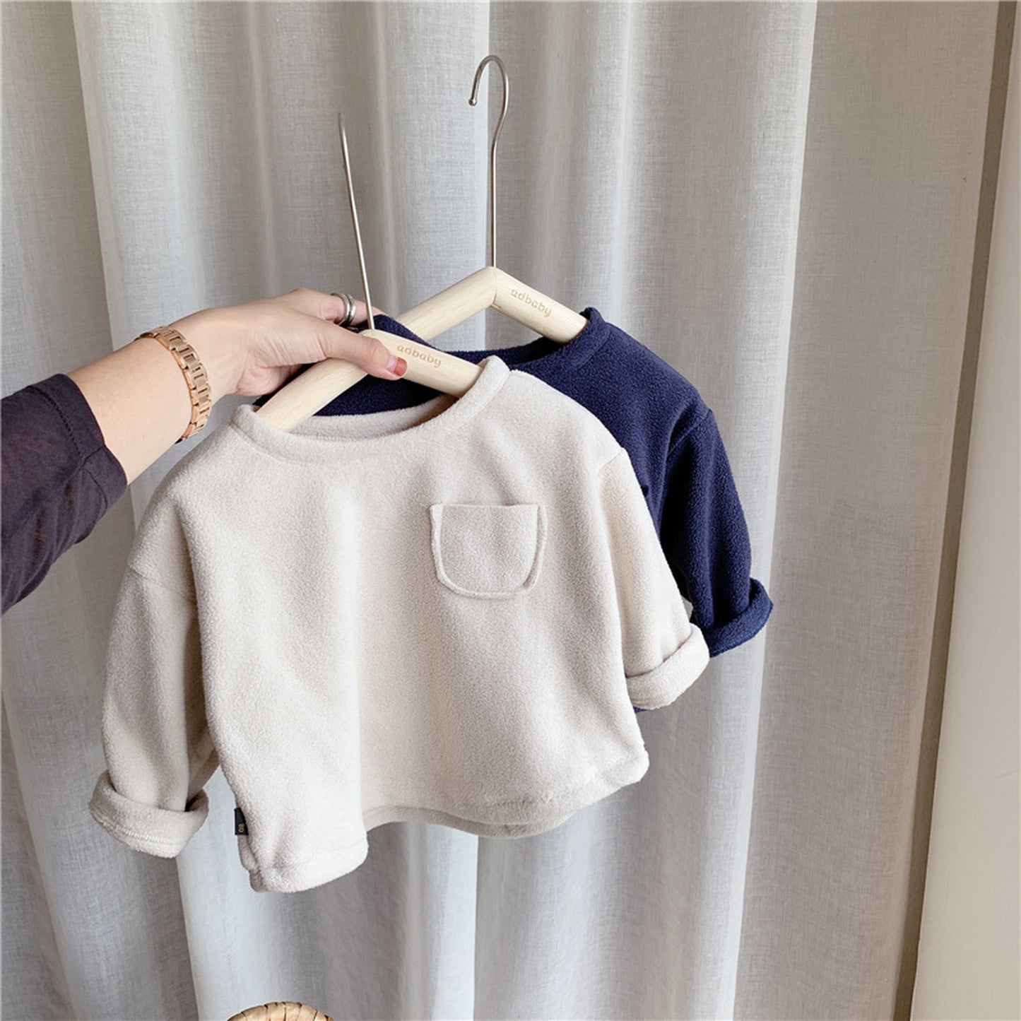 -キッズ フリース トップス【mh0000273】 - mamahalo shop - 長袖Tシャツ -  べビー服 - 子供服 - 男の子 - 女の子