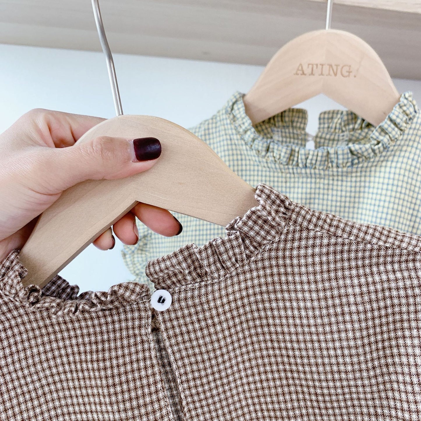 -キッズ チェック ノースリーブ トップス【mh0000046】 - mamahalo shop - タンクトップ・キャミソール・ノースリーブトップス -  べビー服 - 子供服 - 男の子 - 女の子