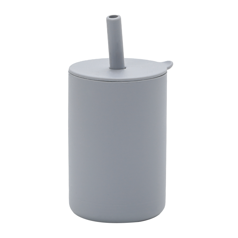 -# シリコン ストロー付き カップ シッピー タンブラー【mh0001586】 - mamahalo shop - ベビーキッズ食器 -  べビー服 - 子供服 - 男の子 - 女の子