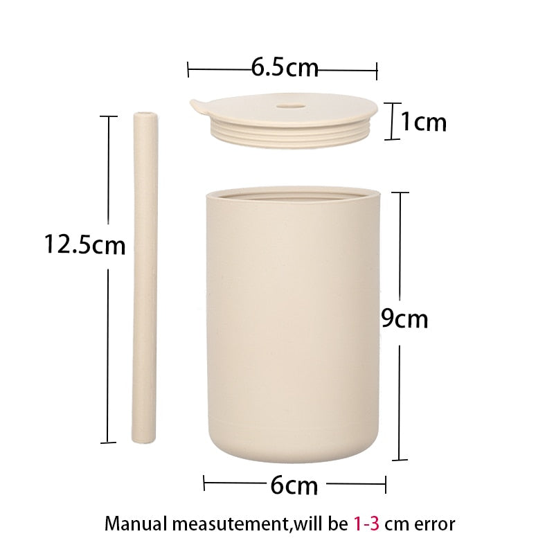 -# シリコン ストロー付き カップ シッピー タンブラー【mh0001586】 - mamahalo shop - ベビーキッズ食器 -  べビー服 - 子供服 - 男の子 - 女の子