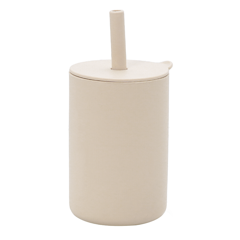 -# シリコン ストロー付き カップ シッピー タンブラー【mh0001586】 - mamahalo shop - ベビーキッズ食器 -  べビー服 - 子供服 - 男の子 - 女の子