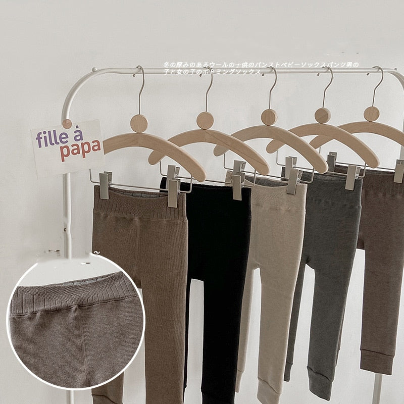 -キッズ 裏フリース レギンス パンツ - mamahalo shop - レギンスパンツ -  べビー服 - 子供服 - 男の子 - 女の子