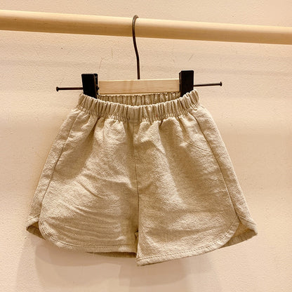 -ベビー ルーズ ショートパンツ ストライプ チェック みずたま 無地【mh0000873】 - mamahalo shop - ハーフパンツ・ショートパンツ -  べビー服 - 子供服 - 男の子 - 女の子