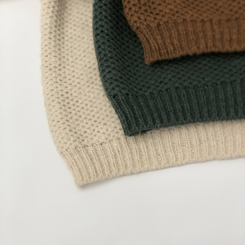 -キッズ ニット ルーズ カーディガン - mamahalo shop - カーディガン・パーカー -  べビー服 - 子供服 - 男の子 - 女の子