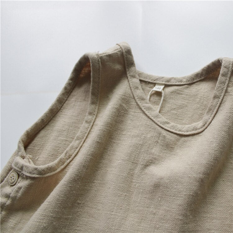 -キッズ ノースリーブ トップス ベスト - mamahalo shop - ベスト -  べビー服 - 子供服 - 男の子 - 女の子