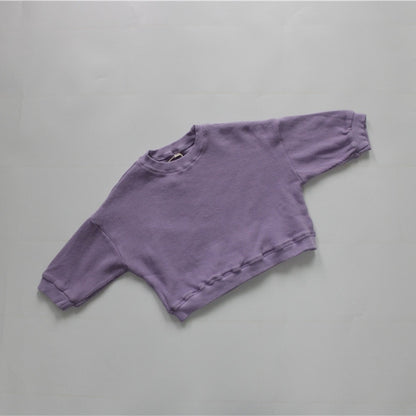 -キッズ ルーズ Tシャツ トップス - mamahalo shop - 長袖Tシャツ -  べビー服 - 子供服 - 男の子 - 女の子