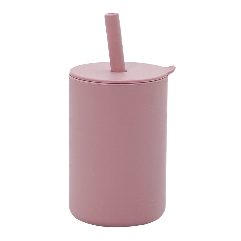 -# シリコン ストロー付き カップ シッピー タンブラー【mh0001586】 - mamahalo shop - ベビーキッズ食器 -  べビー服 - 子供服 - 男の子 - 女の子