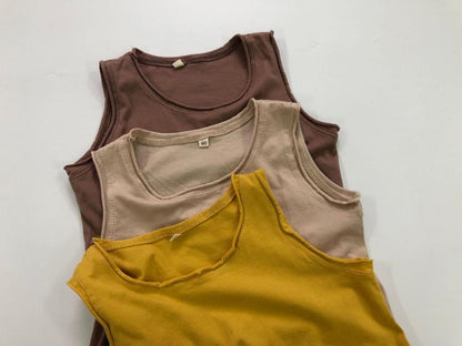 -キッズ ノースリーブ Tシャツ タンクトップ【mh0001875】 - mamahalo shop - タンクトップ・キャミソール・ノースリーブトップス -  べビー服 - 子供服 - 男の子 - 女の子