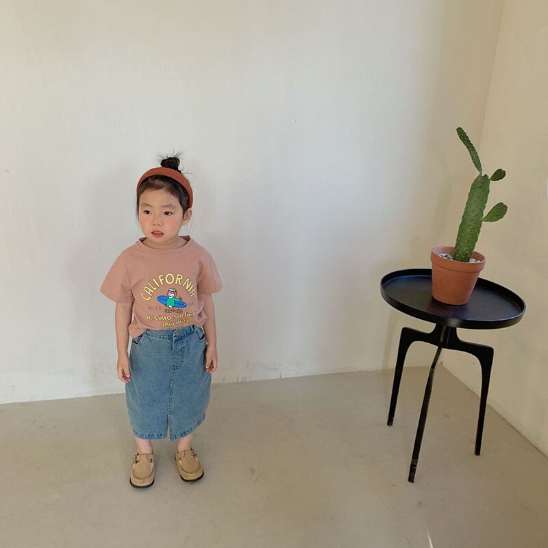 -☺︎ キッズ くま ベア プリント 半袖 Tシャツ トップス - mamahalo shop - 半袖Tシャツ -  べビー服 - 子供服 - 男の子 - 女の子