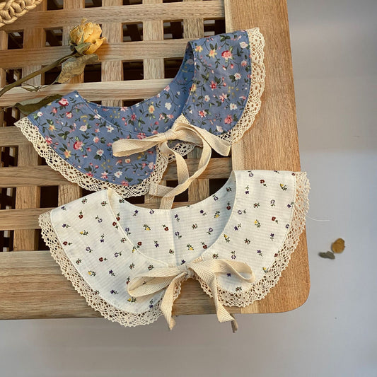 -ベビー フラワー レース つけ襟 フリル ブルマパンツ - mamahalo shop - ブルマパンツ -  べビー服 - 子供服 - 男の子 - 女の子