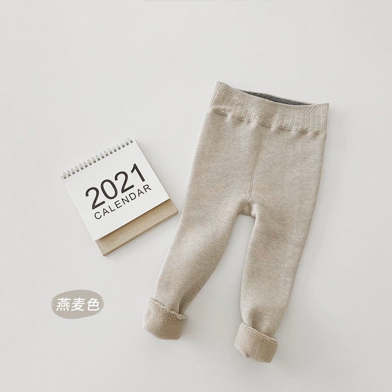 -キッズ 裏フリース レギンス パンツ - mamahalo shop - レギンスパンツ -  べビー服 - 子供服 - 男の子 - 女の子