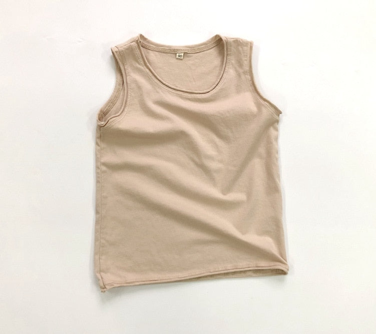 -キッズ ノースリーブ Tシャツ タンクトップ【mh0001875】 - mamahalo shop - タンクトップ・キャミソール・ノースリーブトップス -  べビー服 - 子供服 - 男の子 - 女の子