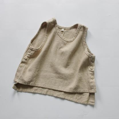 -キッズ ノースリーブ トップス ベスト - mamahalo shop - ベスト -  べビー服 - 子供服 - 男の子 - 女の子