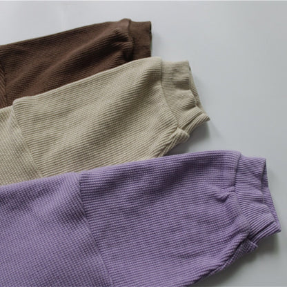 -キッズ ルーズ Tシャツ トップス - mamahalo shop - 長袖Tシャツ -  べビー服 - 子供服 - 男の子 - 女の子