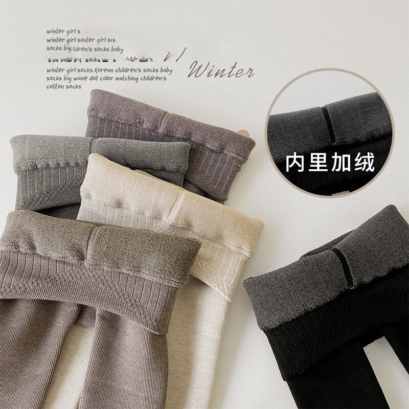 -キッズ 裏フリース レギンス パンツ - mamahalo shop - レギンスパンツ -  べビー服 - 子供服 - 男の子 - 女の子