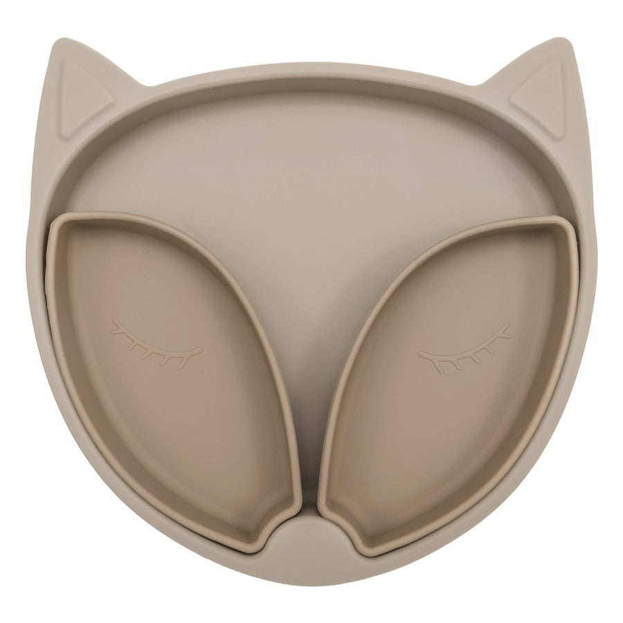 -# ベビー アニマル ディッシュ プレート 食器 キッズ スプーン 仕切り【mh0001125】 - mamahalo shop - ベビーキッズ食器 -  べビー服 - 子供服 - 男の子 - 女の子