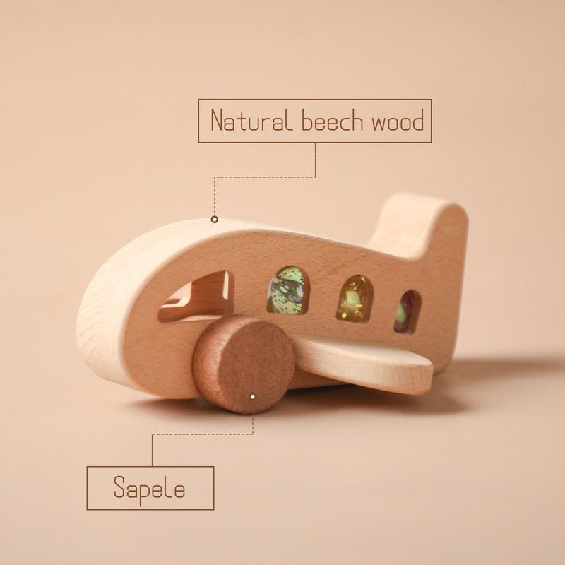 -ウッドトイ 木製 おもちゃ 赤ちゃん 模型 飛行機  装飾 - mamahalo shop - Toy (おもちゃ・木製玩具）etc. -  べビー服 - 子供服 - 男の子 - 女の子