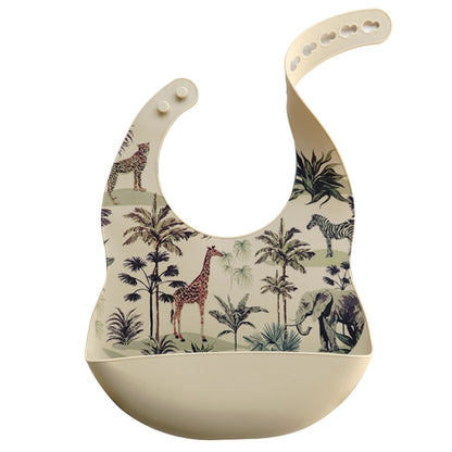 -# ベビー シリコン よだれかけ スタイ ビブ エプロン【mh0001124】 - mamahalo shop - お食事エプロン -  べビー服 - 子供服 - 男の子 - 女の子