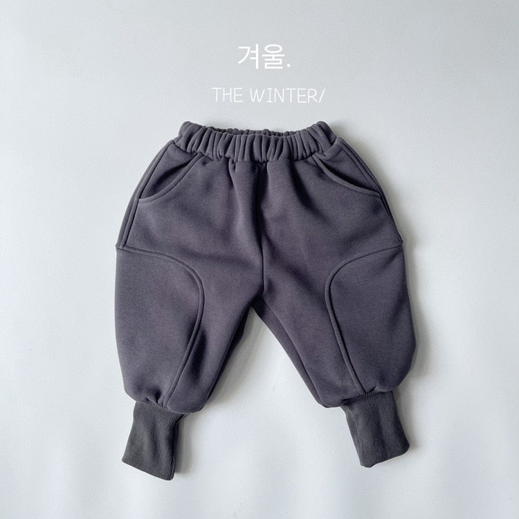 -キッズ 裏フリース スウェット Vネック トレーナー パンツ【mh0001056】 - mamahalo shop - トレーナー・フーディ -  べビー服 - 子供服 - 男の子 - 女の子