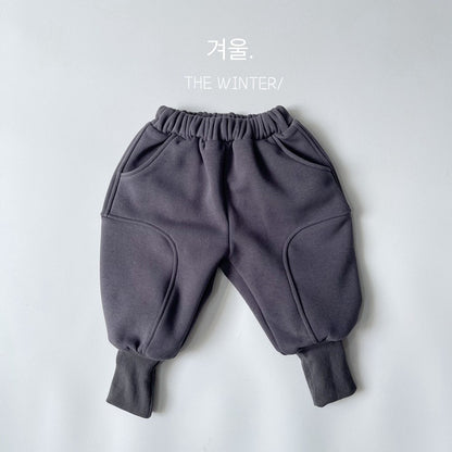 -キッズ 裏フリース スウェット Vネック トレーナー パンツ【mh0001056】 - mamahalo shop - トレーナー・フーディ -  べビー服 - 子供服 - 男の子 - 女の子