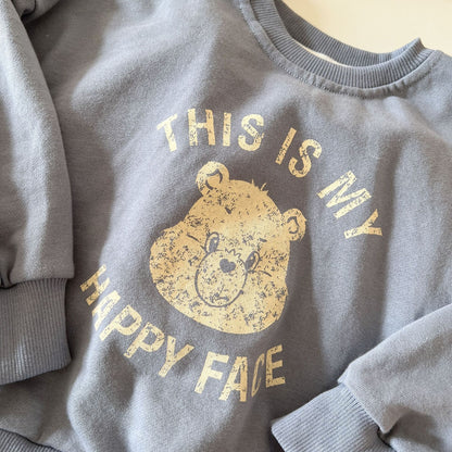 -キッズ くま ベア セットアップ スウェット トレーナー トップス パンツ - mamahalo shop - 長袖セットアップ -  べビー服 - 子供服 - 男の子 - 女の子