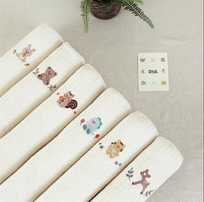 -ベビーガード ベビーベッドバンパー ピロー クッション アニマル 刺繍 - mamahalo shop - ベビー寝具 -  べビー服 - 子供服 - 男の子 - 女の子