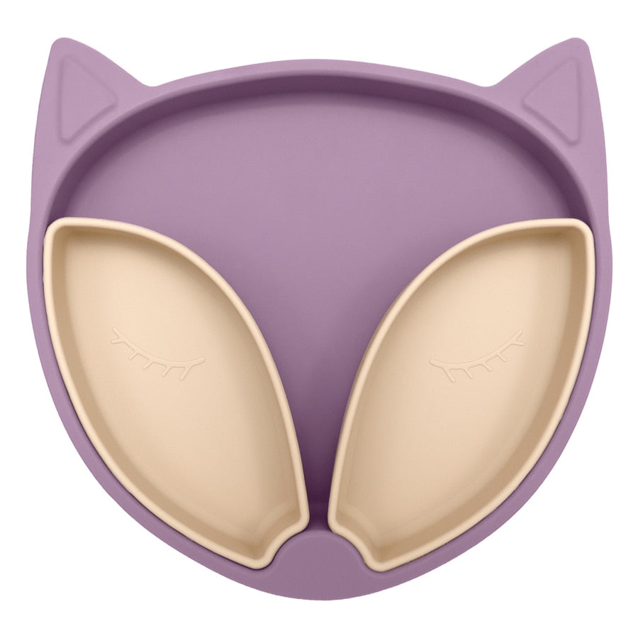 -# ベビー アニマル ディッシュ プレート 食器 キッズ スプーン 仕切り【mh0001125】 - mamahalo shop - ベビーキッズ食器 -  べビー服 - 子供服 - 男の子 - 女の子