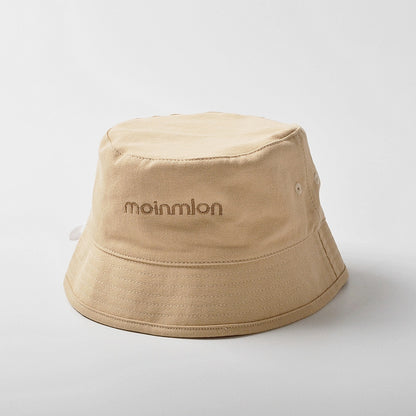 -ベビー キッズ レターロゴ 刺繍 バケットハット 帽子 - mamahalo shop - ベビー用帽子 -  べビー服 - 子供服 - 男の子 - 女の子