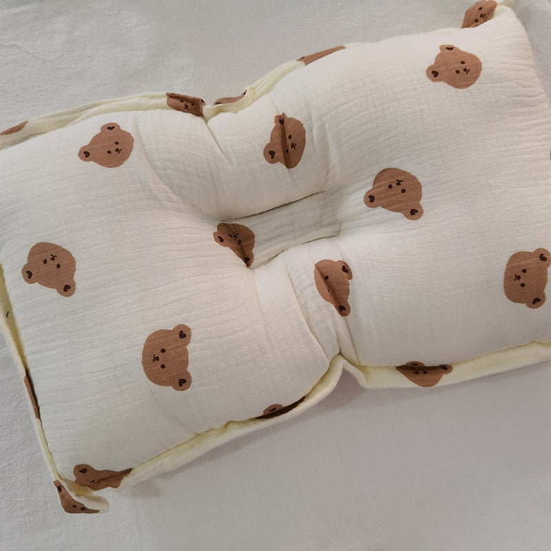 -ベビー キッズ ダブルガーゼ サマー ブランケット 枕 ピロー【mh0001447】 - mamahalo shop - ベビー寝具 -  べビー服 - 子供服 - 男の子 - 女の子