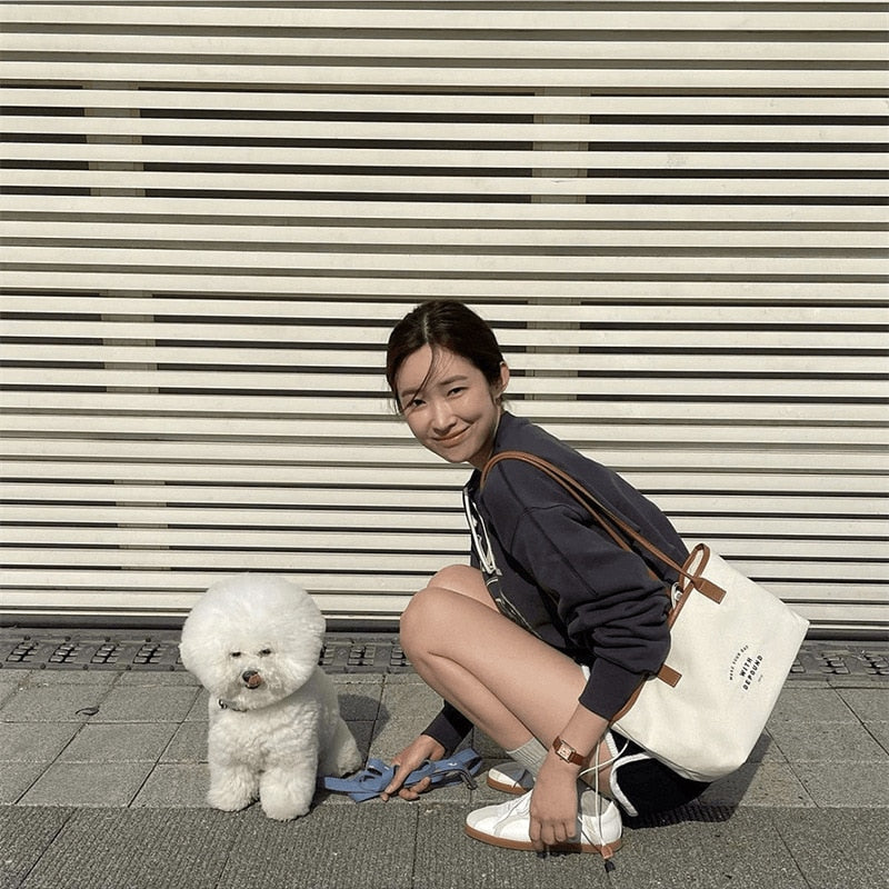 -キャンバス 巾着 トートバッグ ママバッグ 鞄 - mamahalo shop - マザーズバッグ -  べビー服 - 子供服 - 男の子 - 女の子