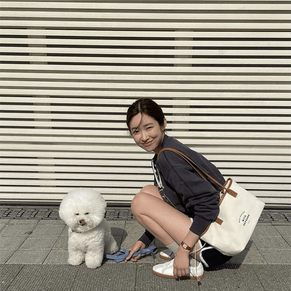 -キャンバス 巾着 トートバッグ ママバッグ 鞄 - mamahalo shop - マザーズバッグ -  べビー服 - 子供服 - 男の子 - 女の子