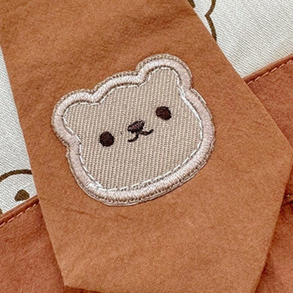 ベビー くま ベア ネクタイ ドッキング 半袖 ロンパース - mamahalo shop - 半袖ロンパース - ベビー服 - 子供服 - 男の子 - 女の子