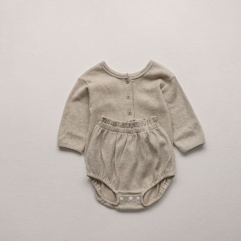 -ベビー セットアップ タンクトップ ブルマパンツ ショートパンツ【mh0001448】 - mamahalo shop - ノースリーブセットアップ -  べビー服 - 子供服 - 男の子 - 女の子