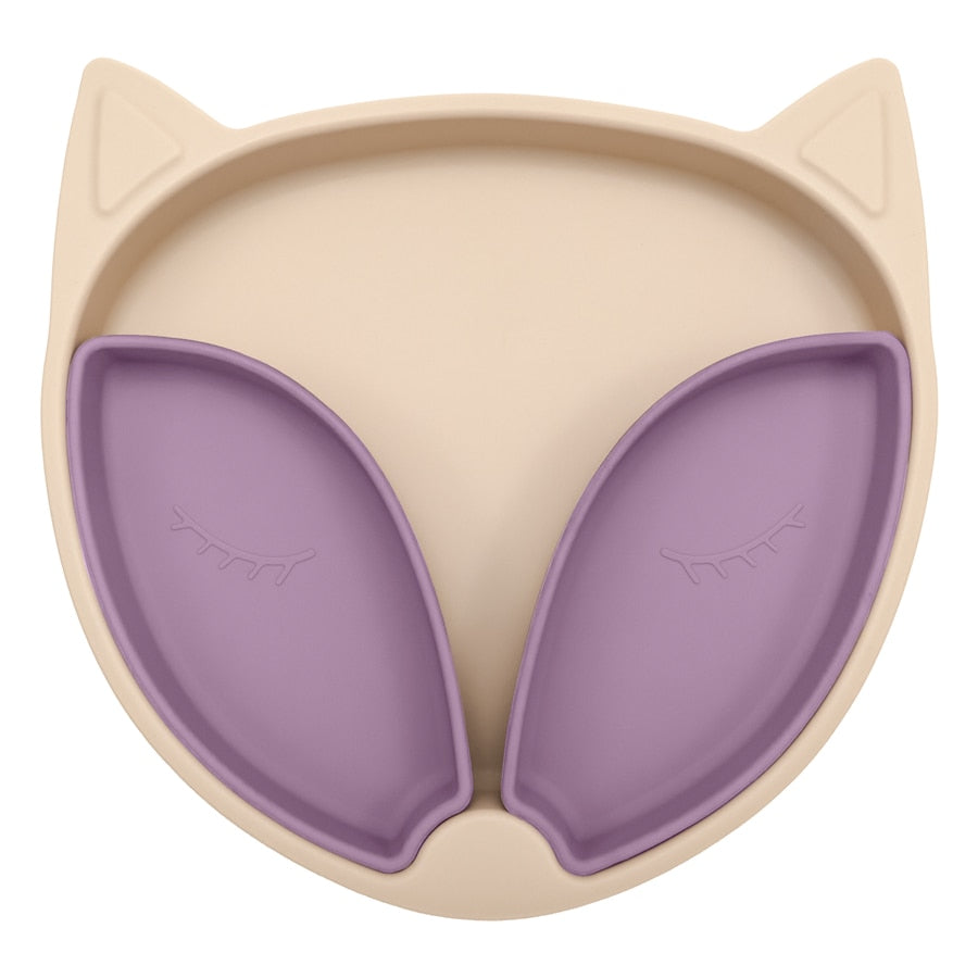 -# ベビー アニマル ディッシュ プレート 食器 キッズ スプーン 仕切り【mh0001125】 - mamahalo shop - ベビーキッズ食器 -  べビー服 - 子供服 - 男の子 - 女の子