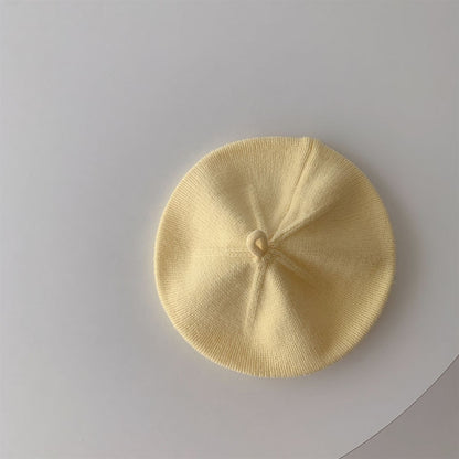 -ベビー ニット ベレー帽 帽子【mh0001142】 - mamahalo shop - ベビー用帽子 -  べビー服 - 子供服 - 男の子 - 女の子