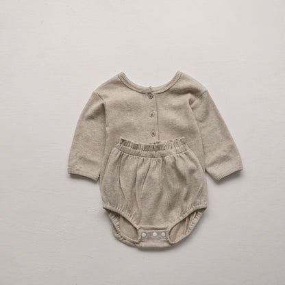 -ベビー セットアップ タンクトップ ブルマパンツ ショートパンツ【mh0001448】 - mamahalo shop - ノースリーブセットアップ -  べビー服 - 子供服 - 男の子 - 女の子