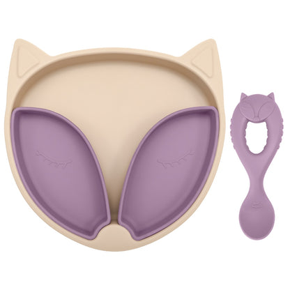 -# ベビー アニマル ディッシュ プレート 食器 キッズ スプーン 仕切り【mh0001125】 - mamahalo shop - ベビーキッズ食器 -  べビー服 - 子供服 - 男の子 - 女の子