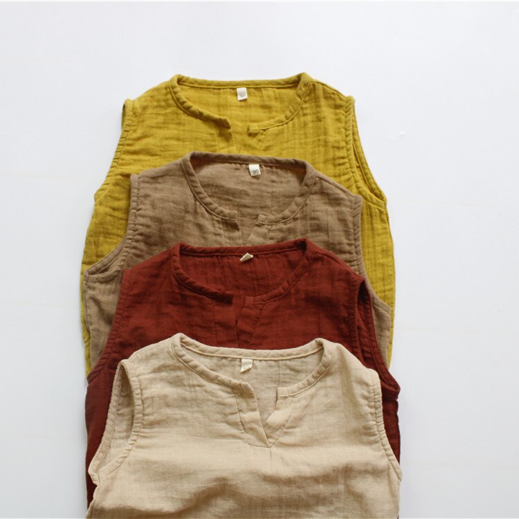 -キッズ ノースリーブ タンクトップ シャツ トップス【mh0000830】 - mamahalo shop - タンクトップ・キャミソール・ノースリーブトップス -  べビー服 - 子供服 - 男の子 - 女の子