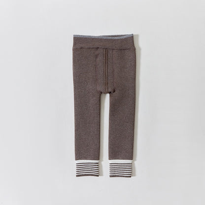 -ベビー 裏フリース 厚手 レギンス レギパン ボーダー 暖パン タイツ - mamahalo shop - ベビー用靴下・タイツ -  べビー服 - 子供服 - 男の子 - 女の子