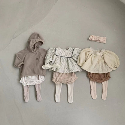 -ベビー ワッフル フリル ブルマパンツ ショートパンツ【mh0001512】 - mamahalo shop - ブルマパンツ -  べビー服 - 子供服 - 男の子 - 女の子