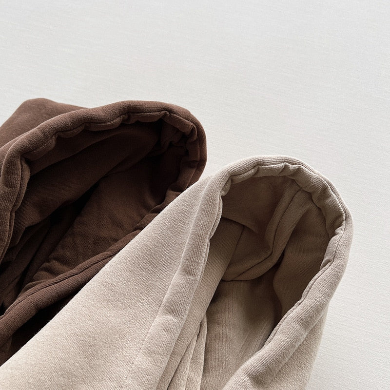 -キッズ スウェット フーディ 裏フリース プルオーバー パーカー - mamahalo shop - トレーナー・フーディ -  べビー服 - 子供服 - 男の子 - 女の子