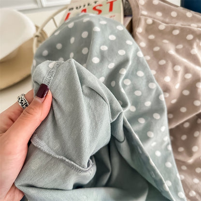 -キッズ みずたま ルーズ 長袖 Tシャツ トップス - mamahalo shop - 長袖Tシャツ -  べビー服 - 子供服 - 男の子 - 女の子