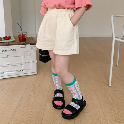 -キッズ ルーズ ショートパンツ - mamahalo shop - ハーフパンツ・ショートパンツ -  べビー服 - 子供服 - 男の子 - 女の子