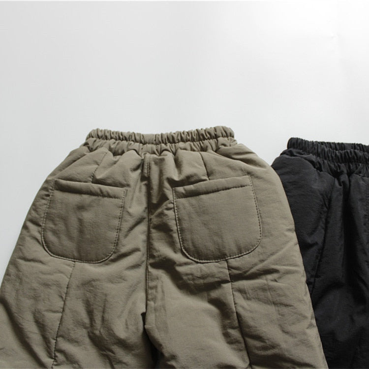 -キッズ 裾絞りパンツ アウター パンツ - mamahalo shop - ロングパンツ・スウェットパンツ -  べビー服 - 子供服 - 男の子 - 女の子