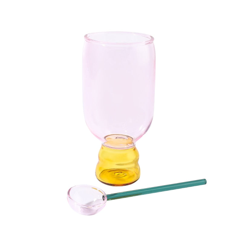 -カクテル グラス セット マグ ティー スプーン バー ガラス コップ カップ ギフト - mamahalo shop - コップ・グラス・マグ -  べビー服 - 子供服 - 男の子 - 女の子